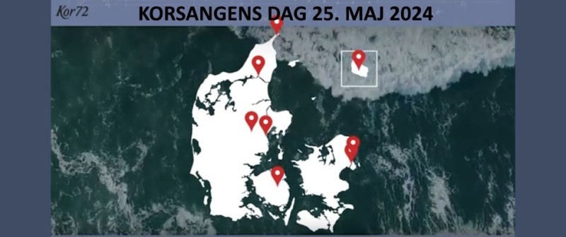 KORSANGENS DAG 2024 - lørdag d. 25. maj